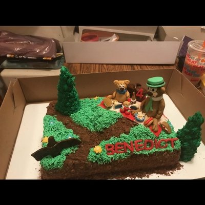 Half Sheet Cake 2 Layer 