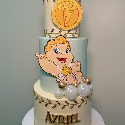 4”/6”/8” Three Tier Cake (60 Servings)