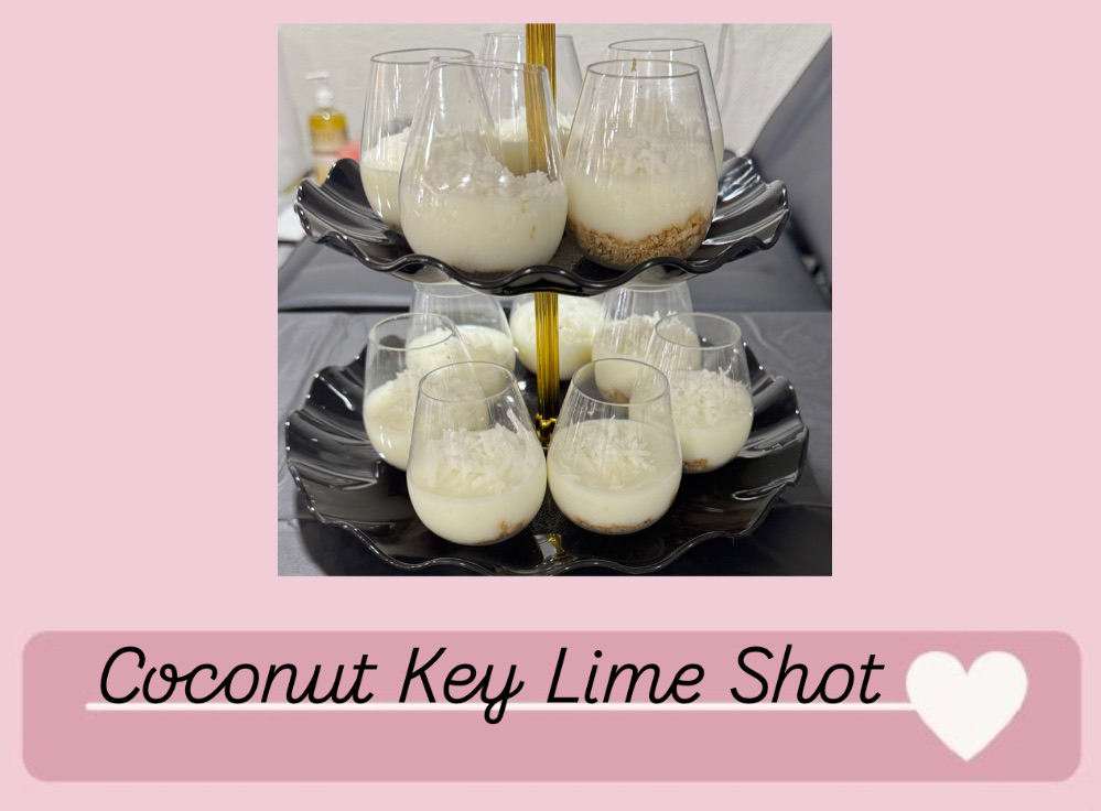 Coconut Key Lime Pie Shot