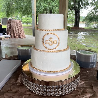 3 Tier Wedding Cake 