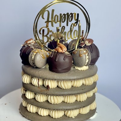 Macaron Cake 4in, 5in Or 6in 
