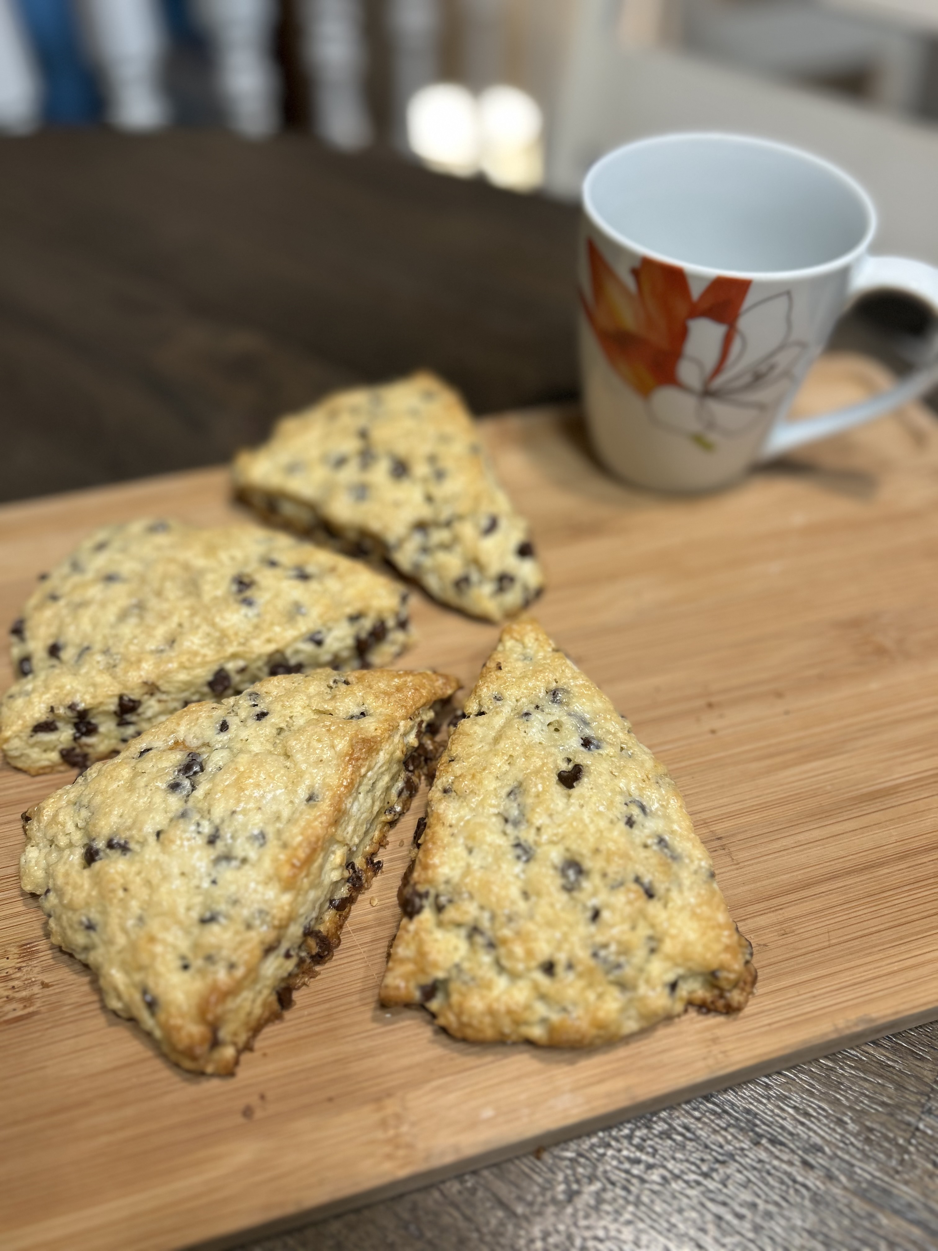 Chocolate Chip Scones-4 pack