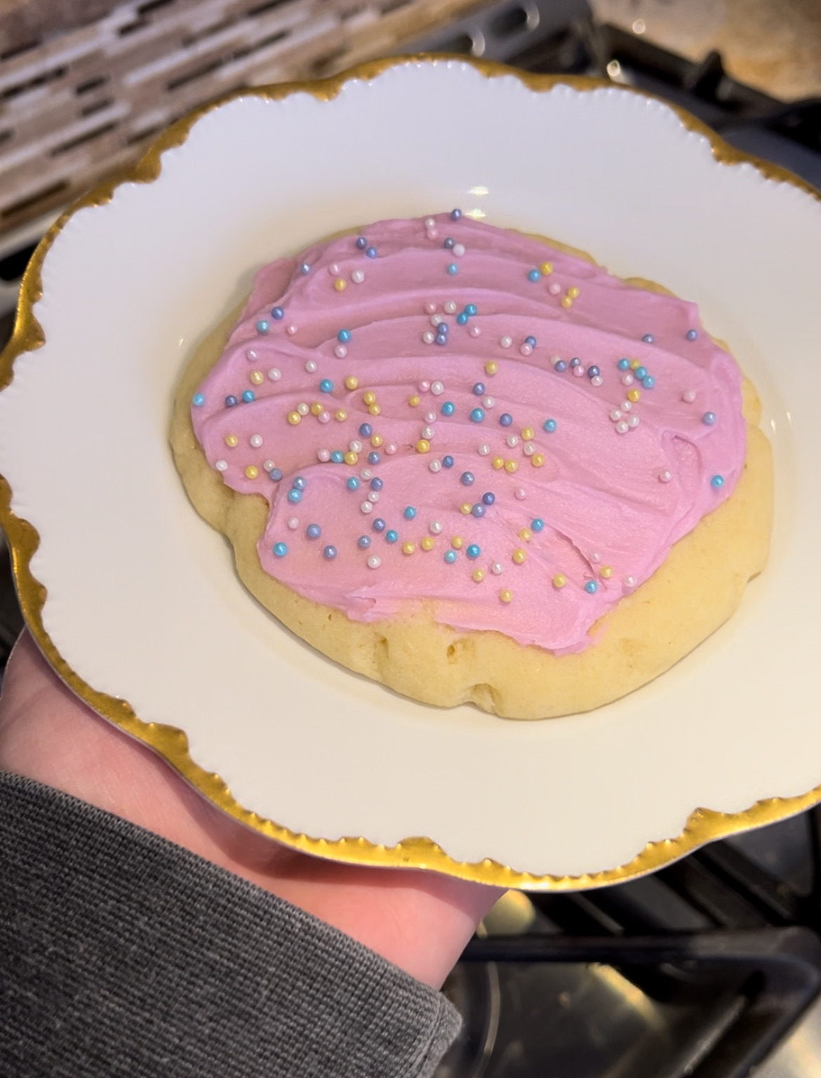 Frosted Sugar Cookies 