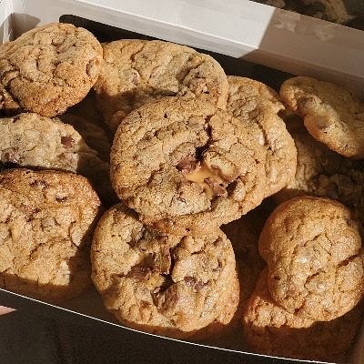Twix Chocolate Chip Cookies  (1dz)