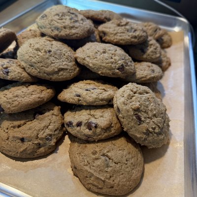 Sourdough Brown Butter Chocolate Chip Cookies – Dozen