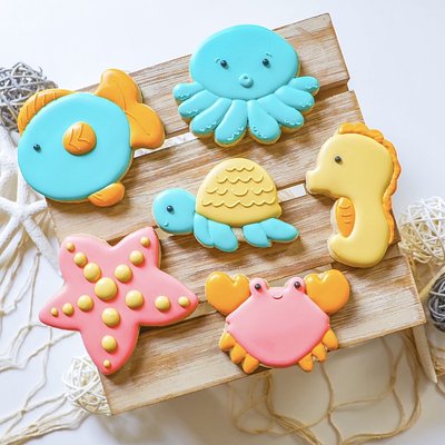 Under The Sea Cookie Class, July 19th 12pm, @ Cookin’ Class, Tigard