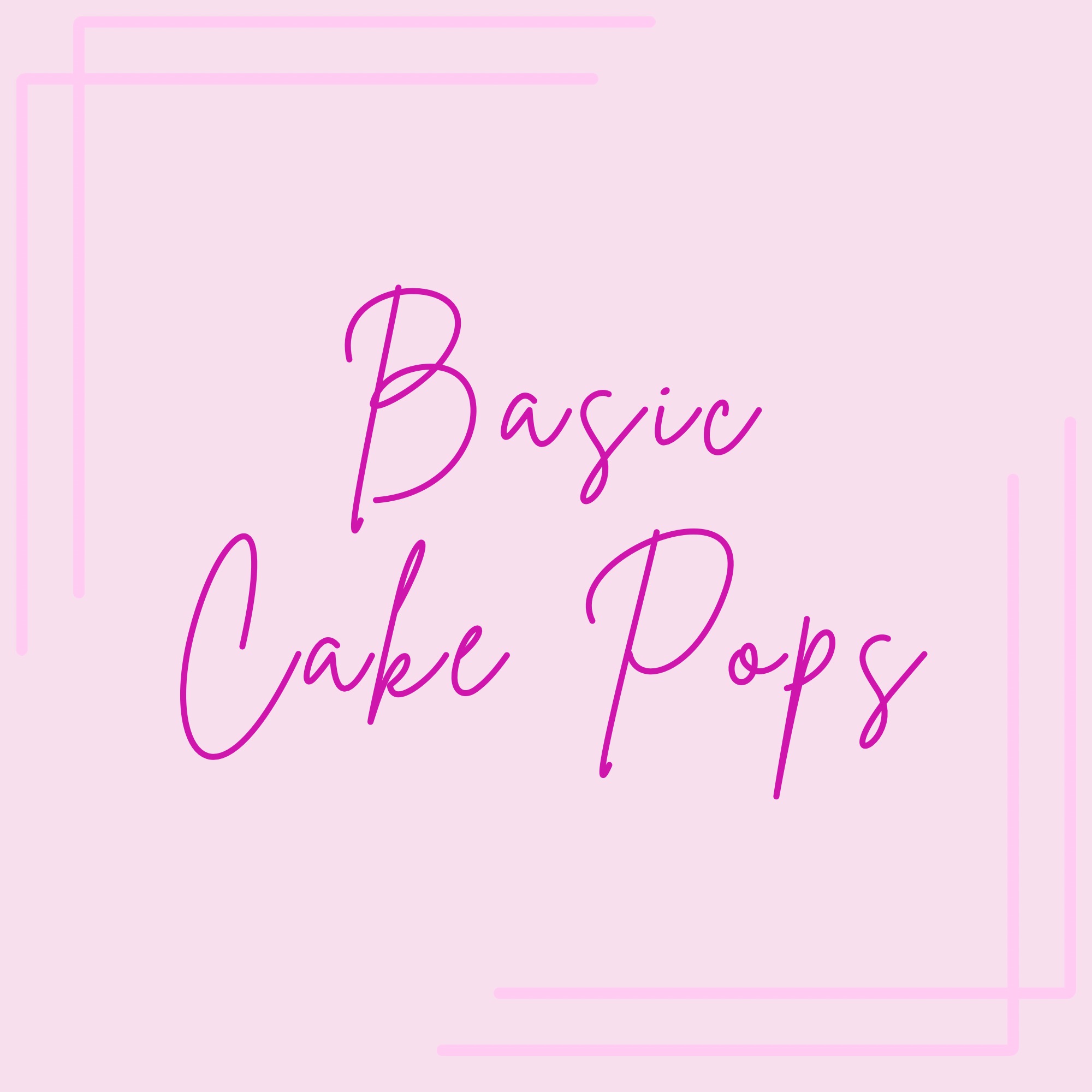 Basic Cake Pops 