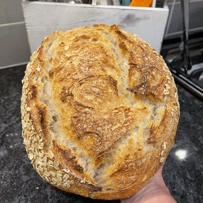 Maple Oatmeal Sourdough😋