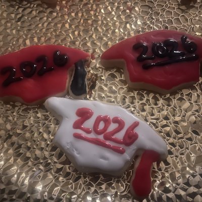Graduation Themed Sugar Cookies