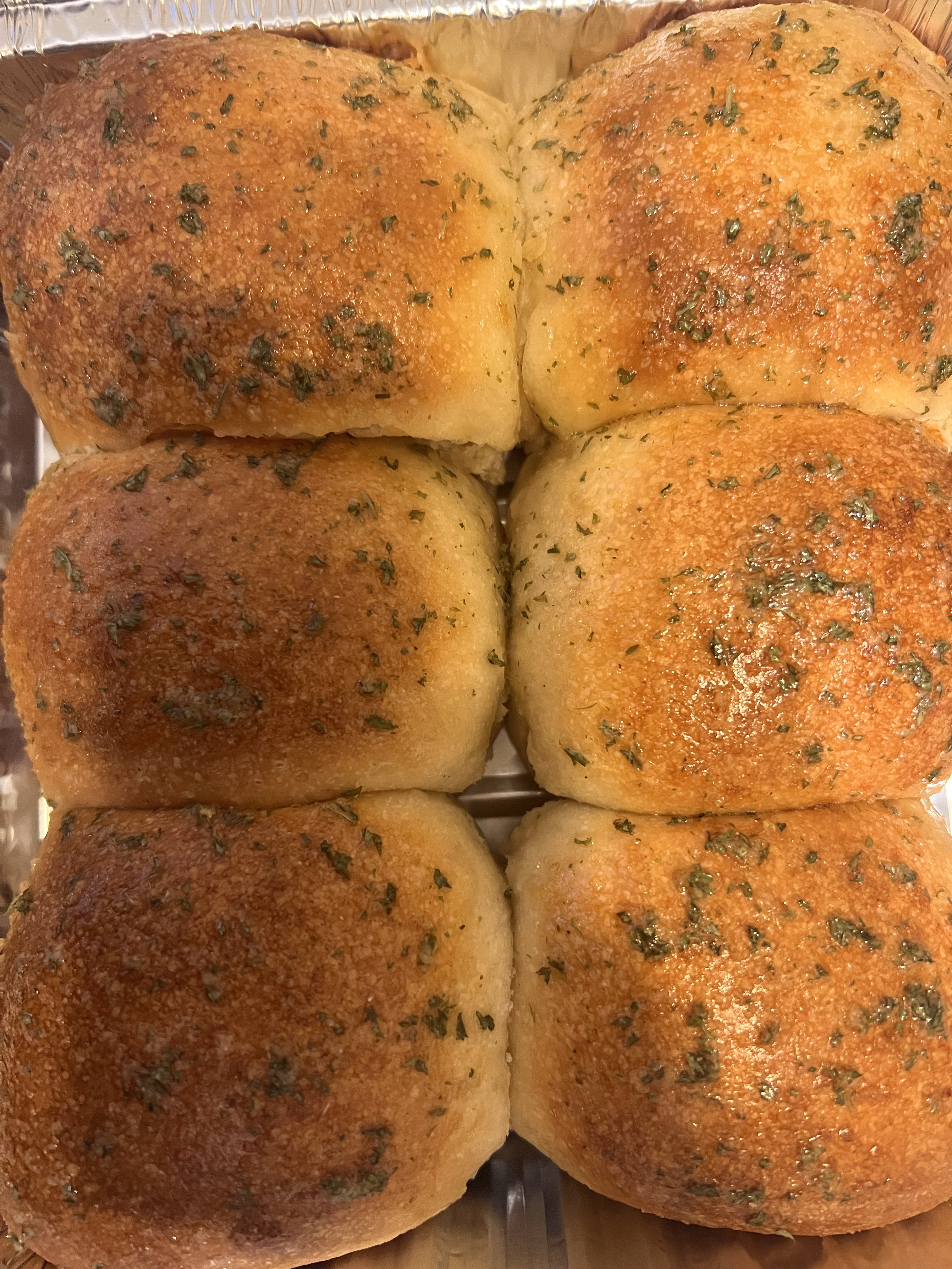 Garlic & Herb Dinner Rolls