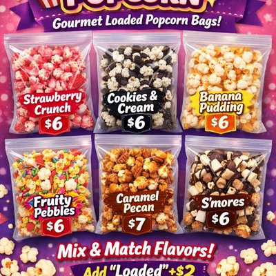 Sweet Spot Popcorn 🍿✨ 