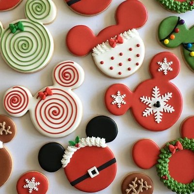 Mouse Christmas Cookies