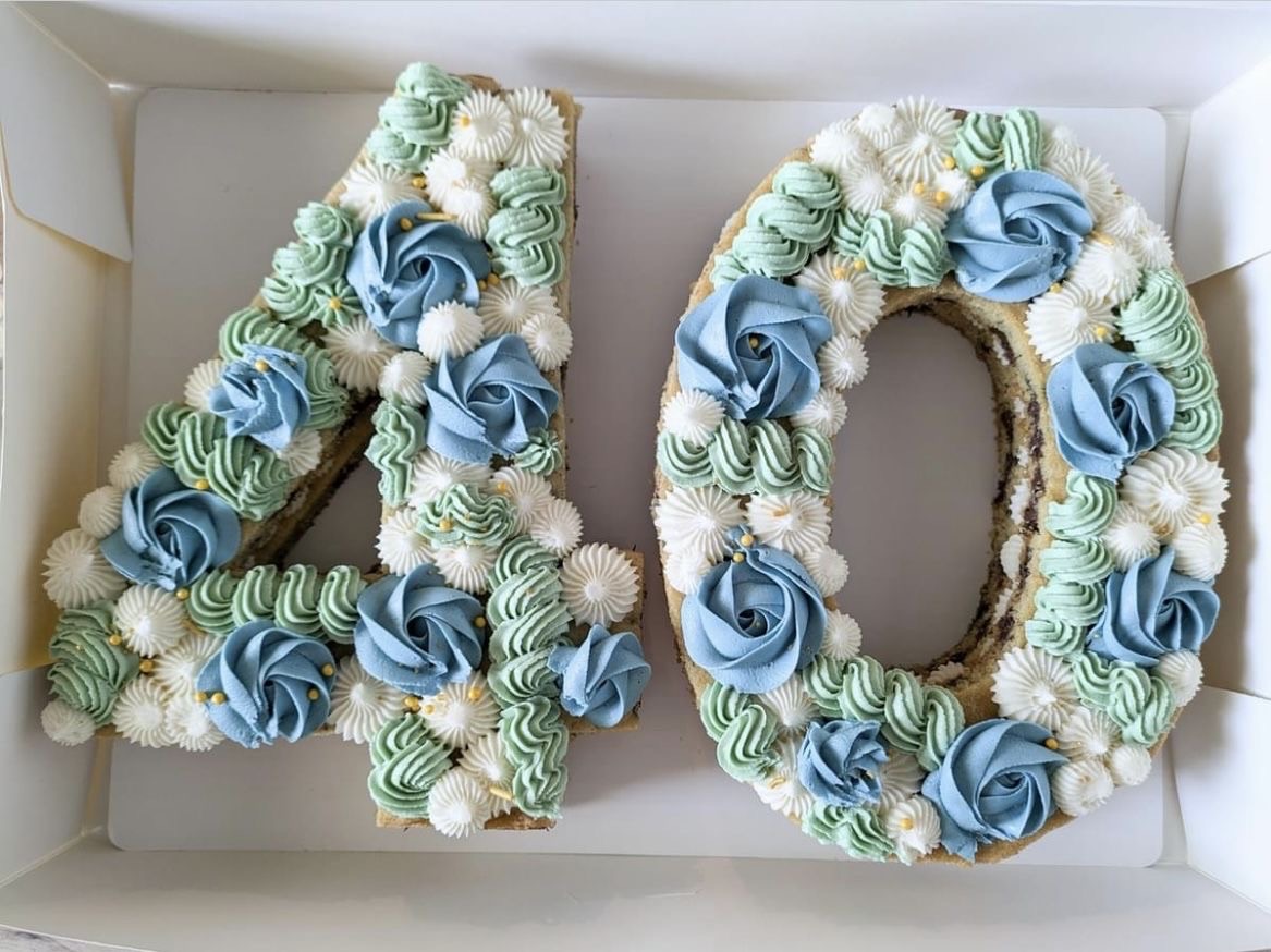 Cookie Cake - Shapes (A-Z or 1-99)