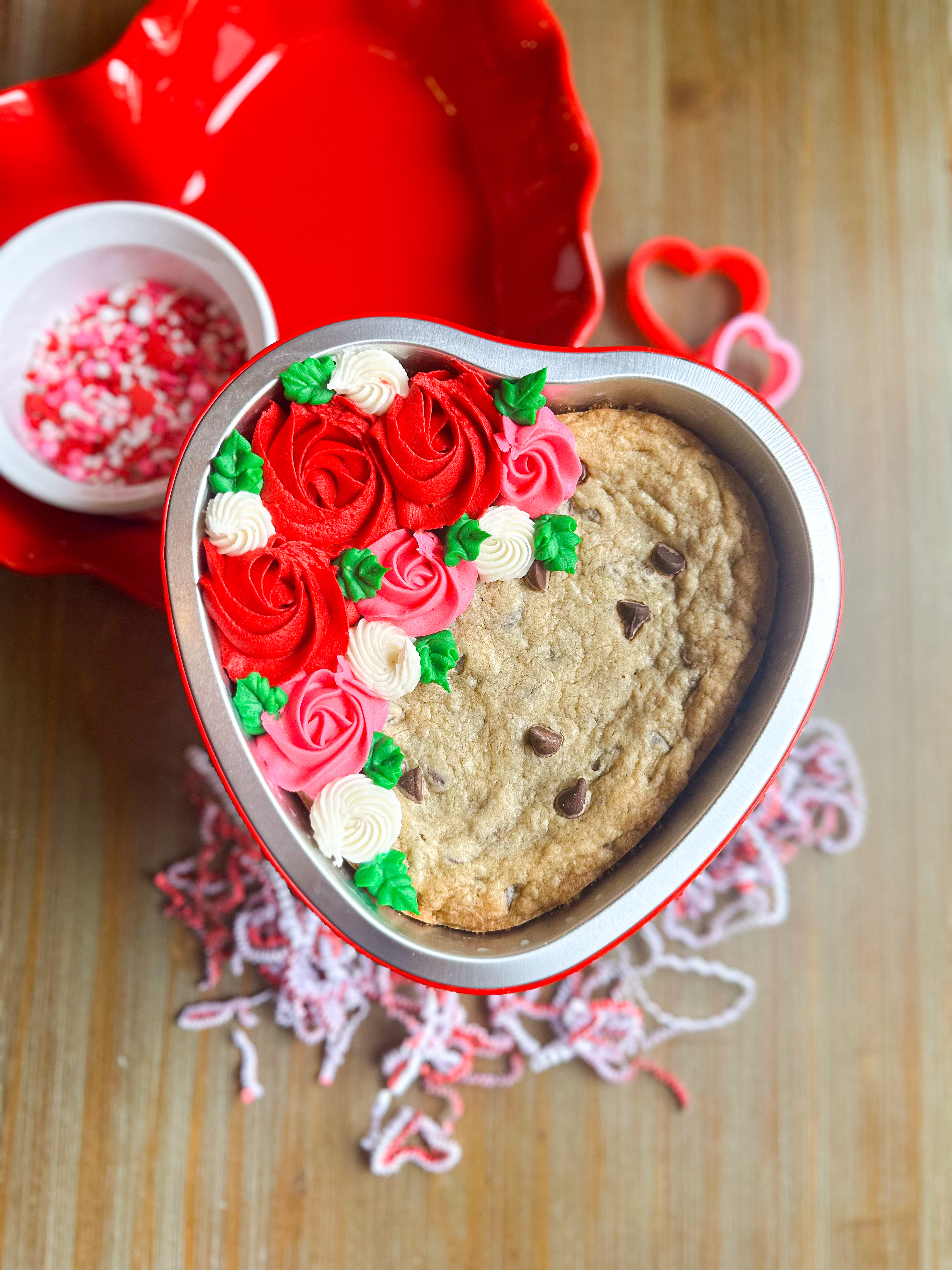 7” Heart Shaped Cookie Cake
