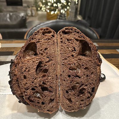 Double Chocolate Sourdough Loaf