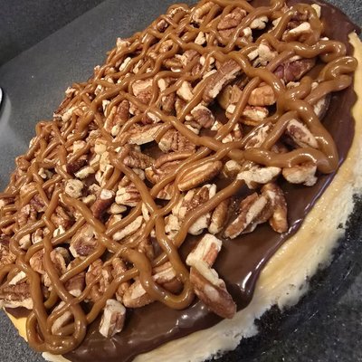 Turtle Cheesecake 9in