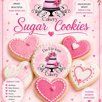 Custom Sugar Cookies 