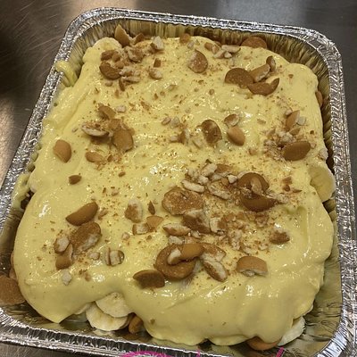 1/2 Pan of Banana Pudding 