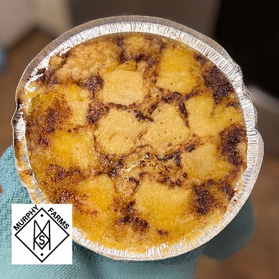 Peach Cobbler Pie