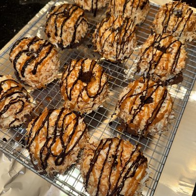 Mini Samoa Bundt Cake