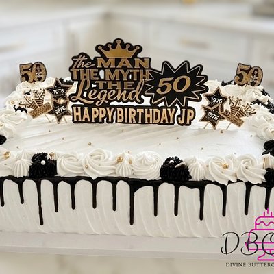 Small Full Sheet Cake (2 Layer) 