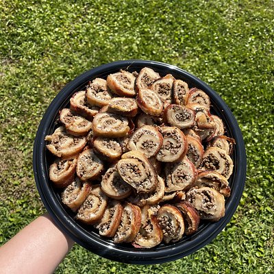 Rollitos De Carne Molida Envueltos En Bacon 