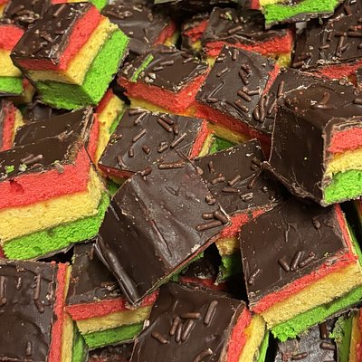 Rainbow Cookies 