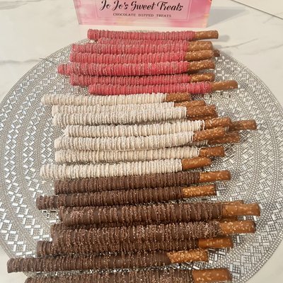 Chocolate covered pretzels