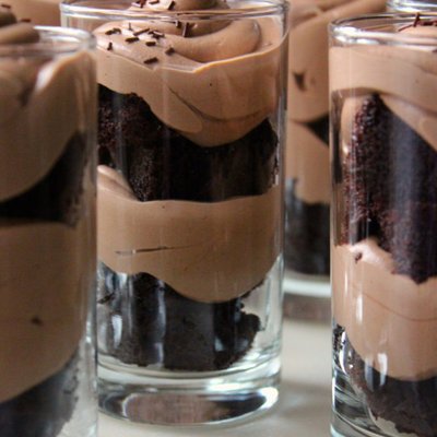 2 OZ Cake & Mousse Shot Glass 