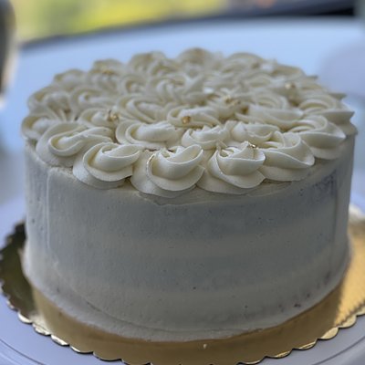 Vanilla Birthday Cake 