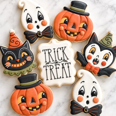 🐈‍⬛ Vintage Halloween Set