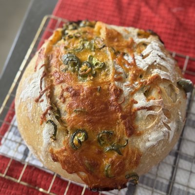 Flavored sourdough Jalapeno Cheddar Cheese