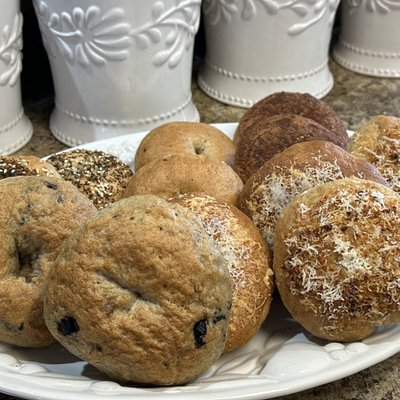 Sourdough Bagels