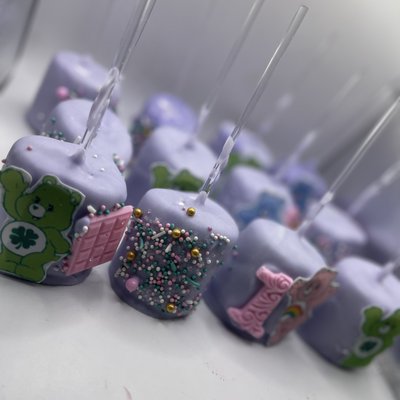 Custom Jumbo Marshmallow Pops 
