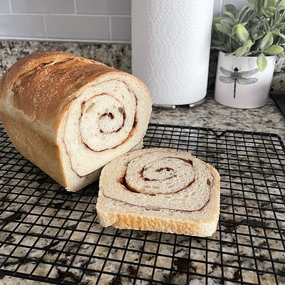 Cinnamon Swirl Sourdough Sandwich Loaf