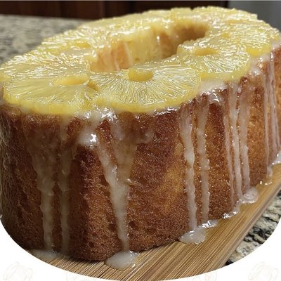 High Mile Juicy Pineapple Pound Cake 