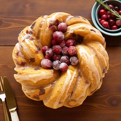 Cranberry Orange Bundt Cake