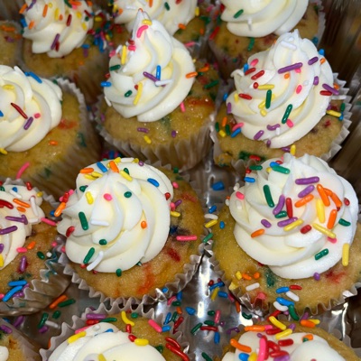 Dozen Funfetti Cupcakes