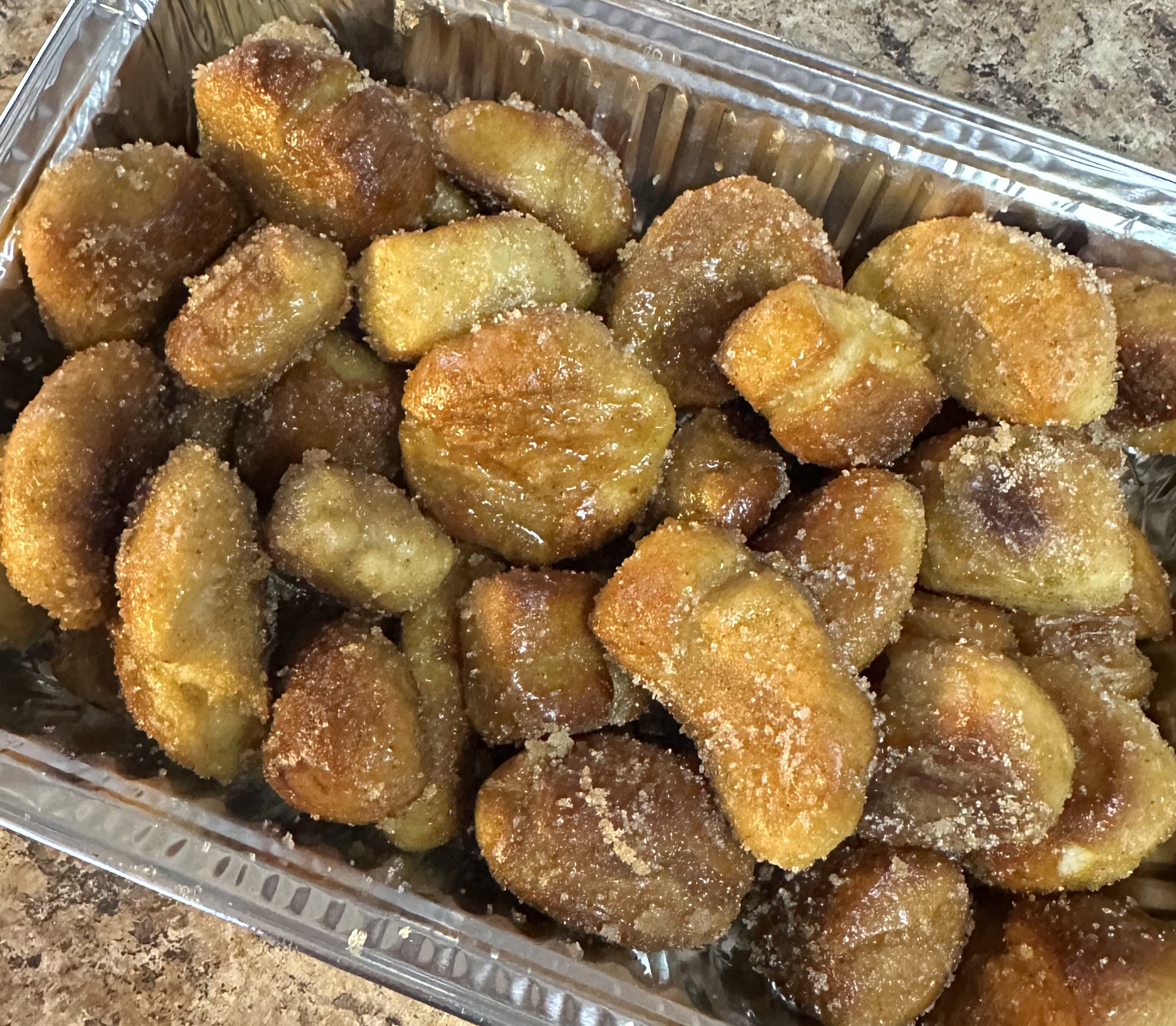 Sourdough Cinnamon Sugar Pretzel Bites