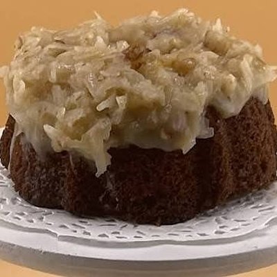Mini German Chocolate Cake 