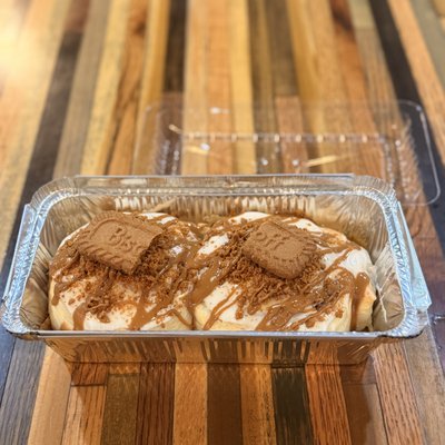 4 Pack Of Biscoff Cinnamon Rolls