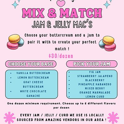 Jam / Jelly Macarons