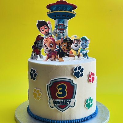 8” Tall Cake Feeds Up To 24