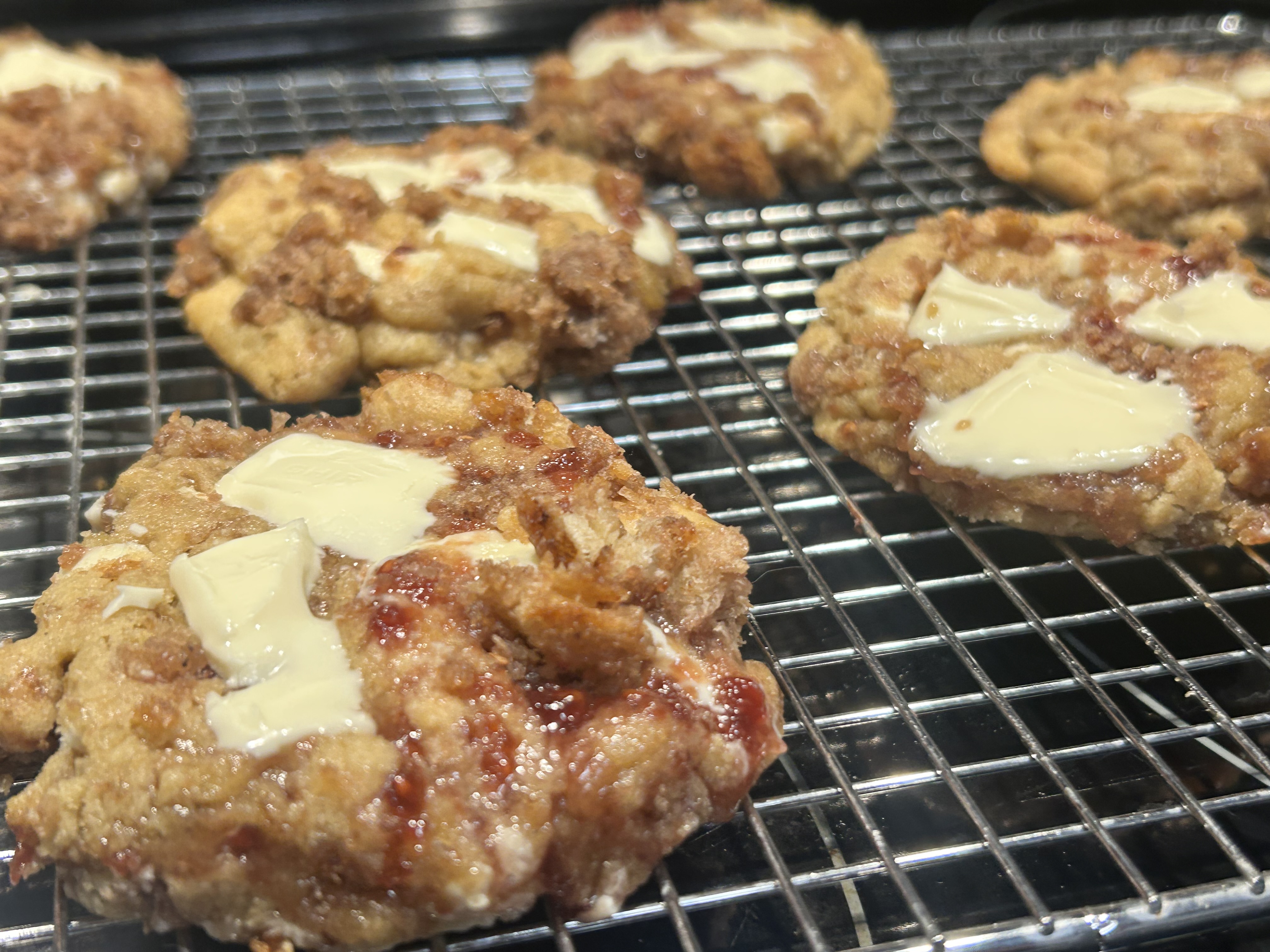 Sourdough Jam Cookies