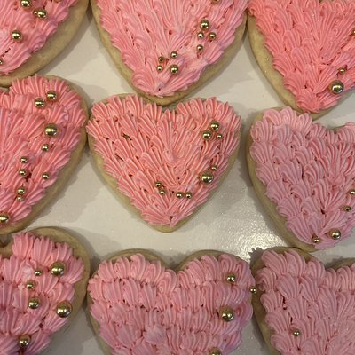 Valentine’s Day Sugar Cookies - $2 Each 