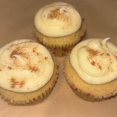 Chai Cupcakes With Cream Cheese Frosting