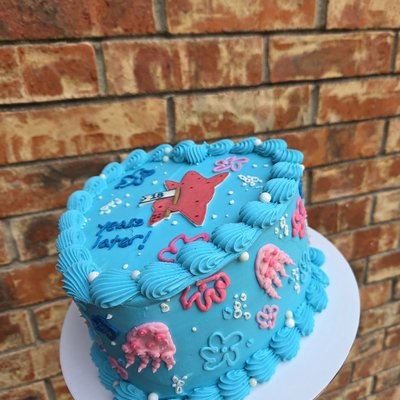Spongebob Theme Cake 