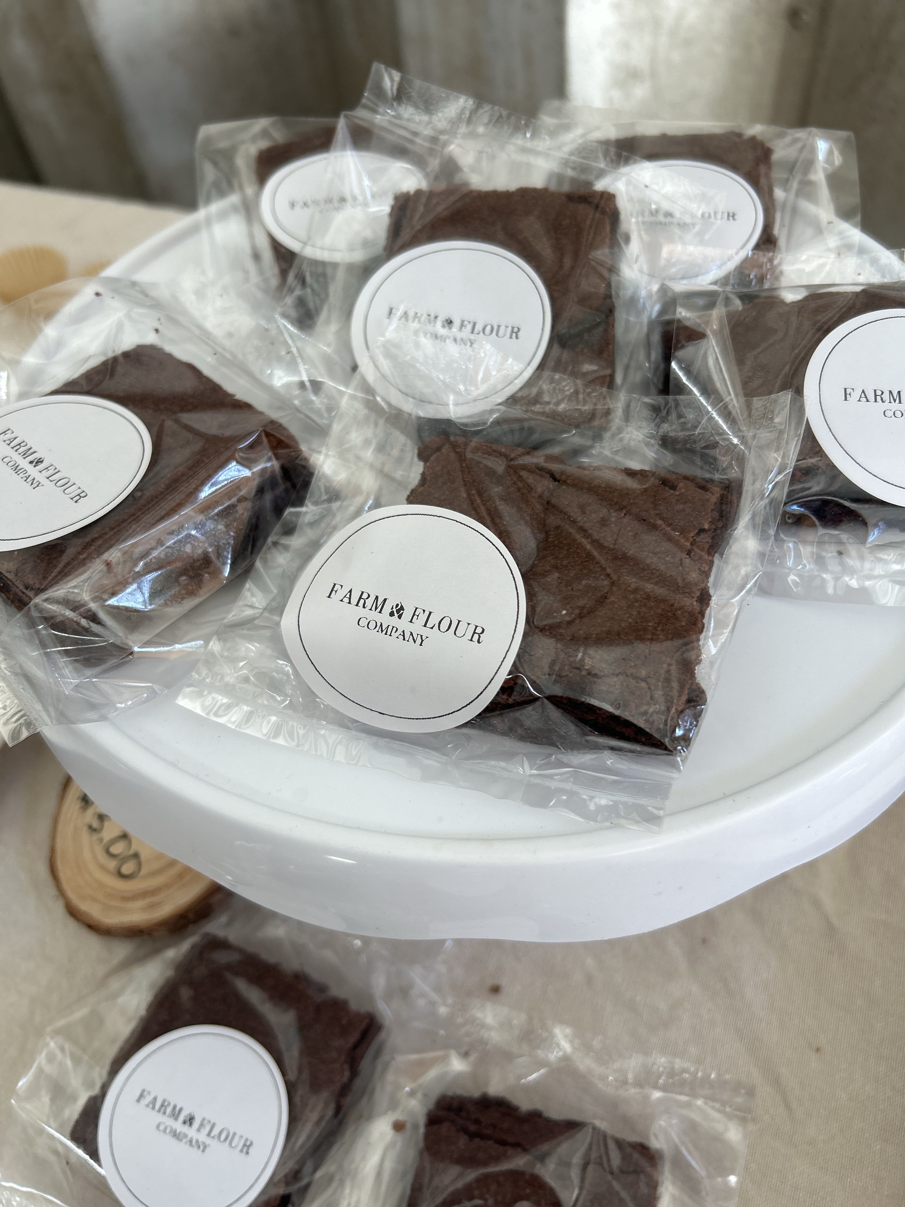 Brownie Platter 