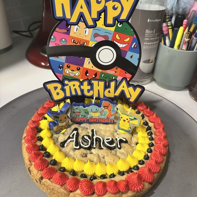8” Custom Brown Butter Chocolate Chip Cookie Cake