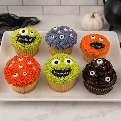 Monster Cupcakes 